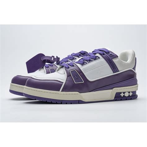 louis vuitton runners purple logo|louis vuitton runners men.